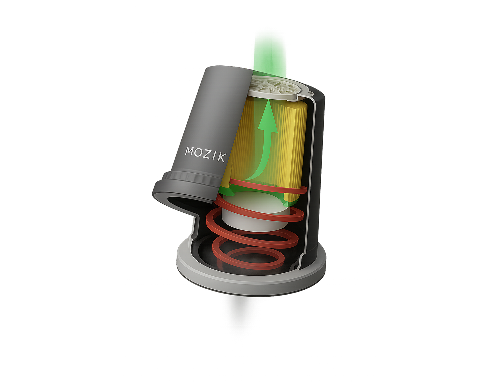 overview of the nail dust suction technology, using the HEPA fillter.